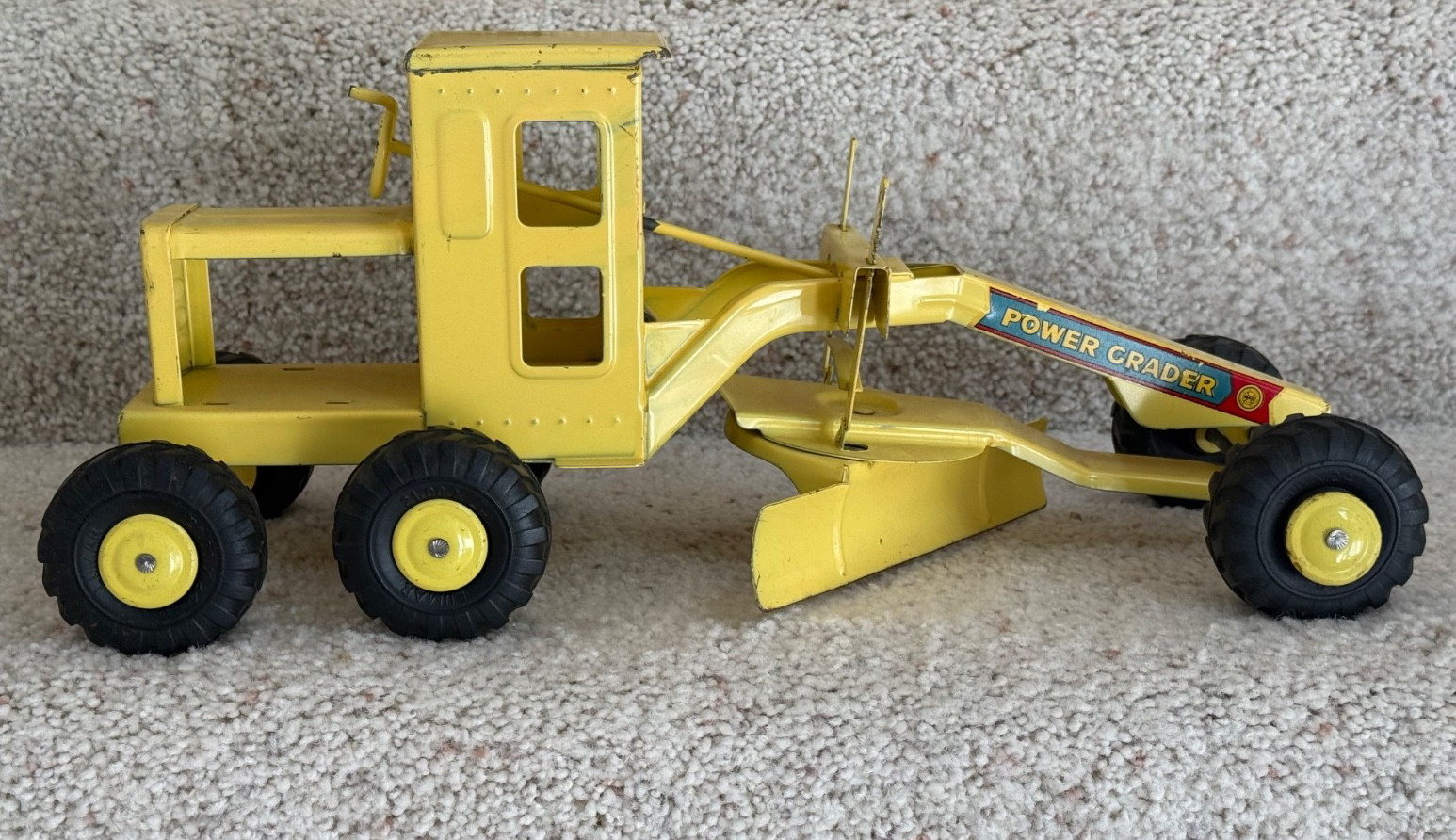 Vintage, Louis Marx & Co. Road grader in original box