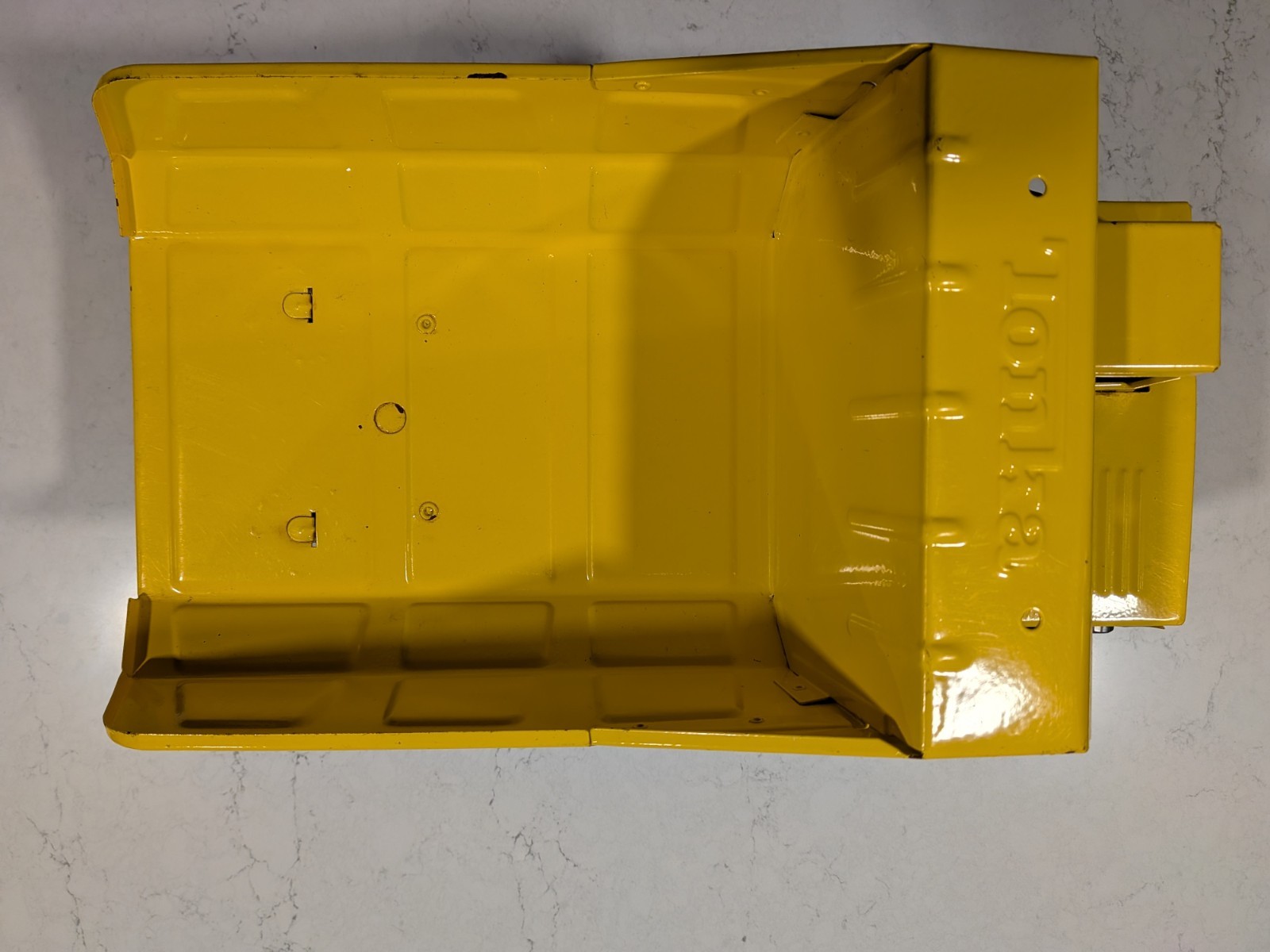 Tonka Mighty Diesel Dump Truck 1993 Yellow Black Classic Steel Construction