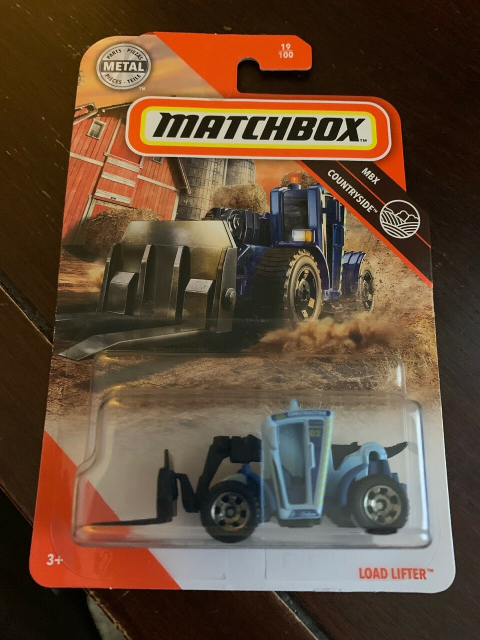 2020 Matchbox Load Lifter Light Blue MBX Countryside #19/100 LA Construction A86