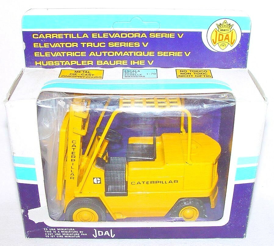 Joal Spain 1:25 CATERPILLAR Serie V FORK LIFT 1st.Ed. #215 MIB`78 Big Scale!