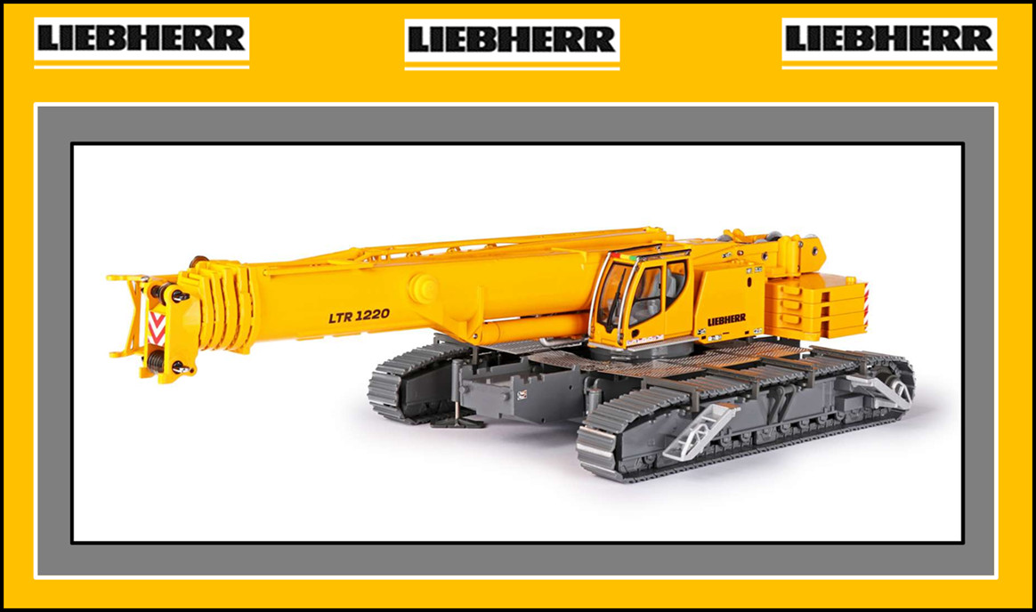 1/50 LIEBHERR LTR 1220 Crawler Crane – FREE SHIPPING !!!