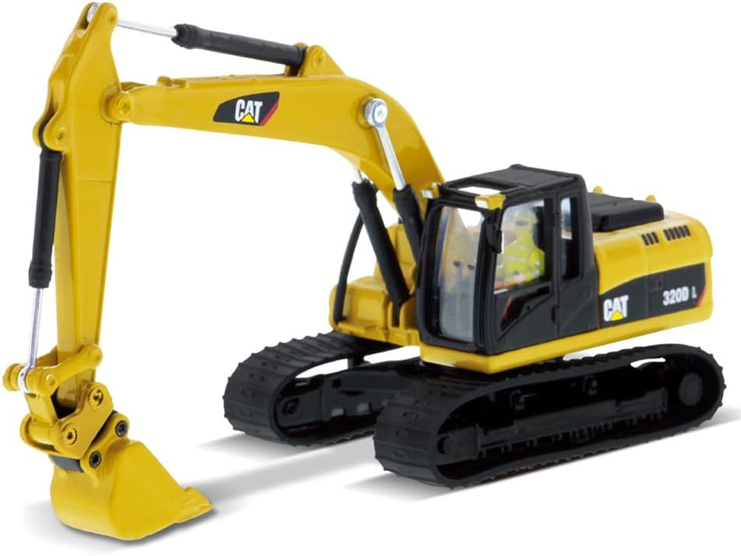 1/87 Caterpillar 320D L Hydraulic Excavator with 4 Work Tools