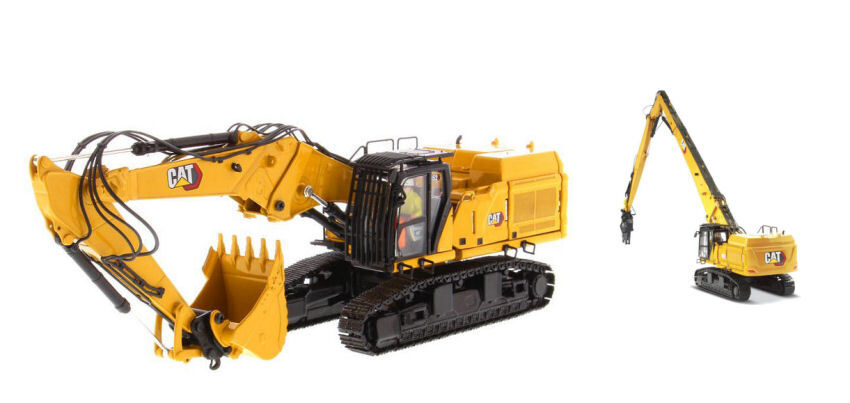 Diecast Excavator Model CAT 352 Ultra High Excavator Demolition 1:50