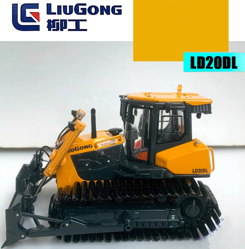 1:50 LIUGONG LD20DL Wetland Bulldozer Construction Vehicle Machine Diecast Model