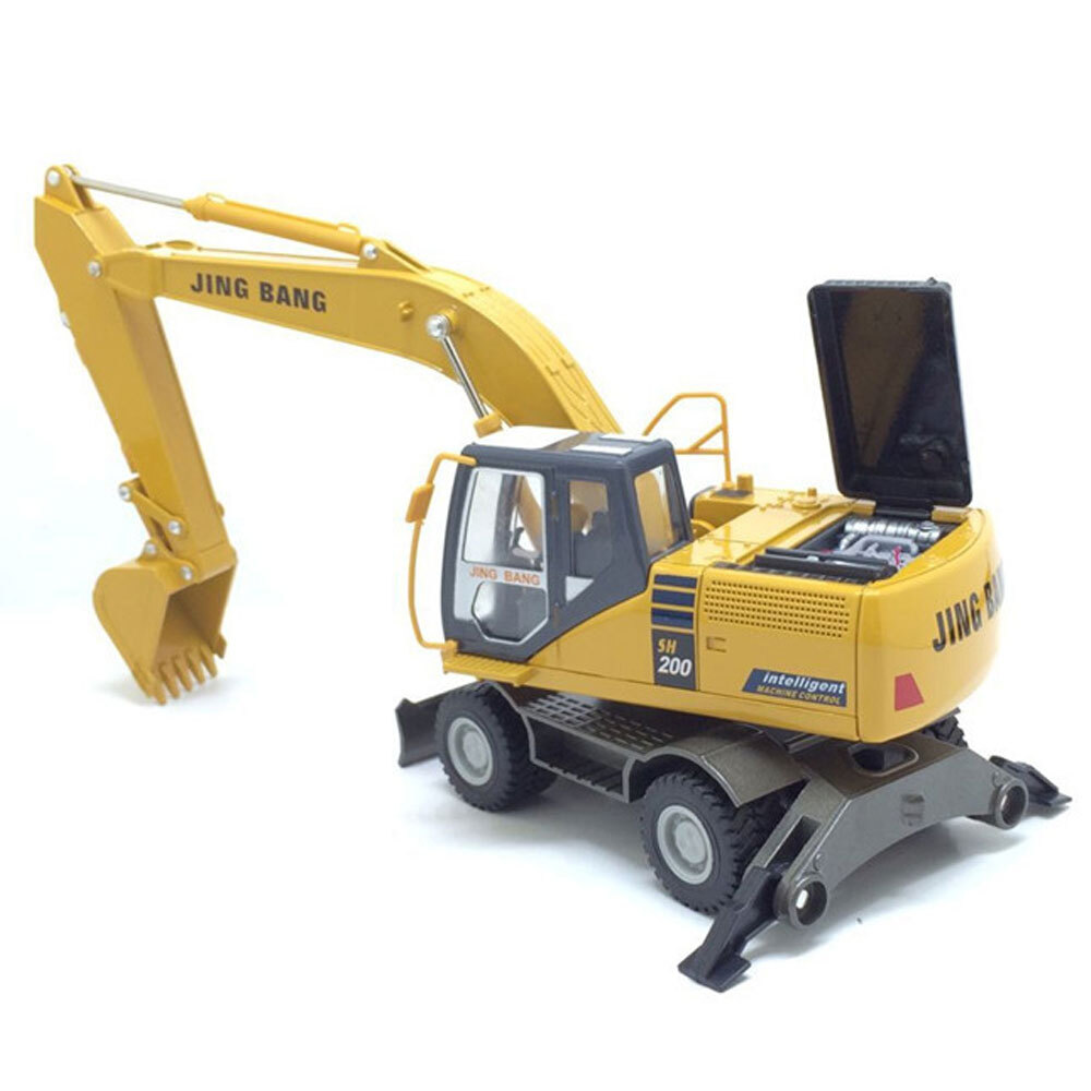 Excavator Construction Vehicle Model Diecast Toy Cars Digger Truck Toys for Boys