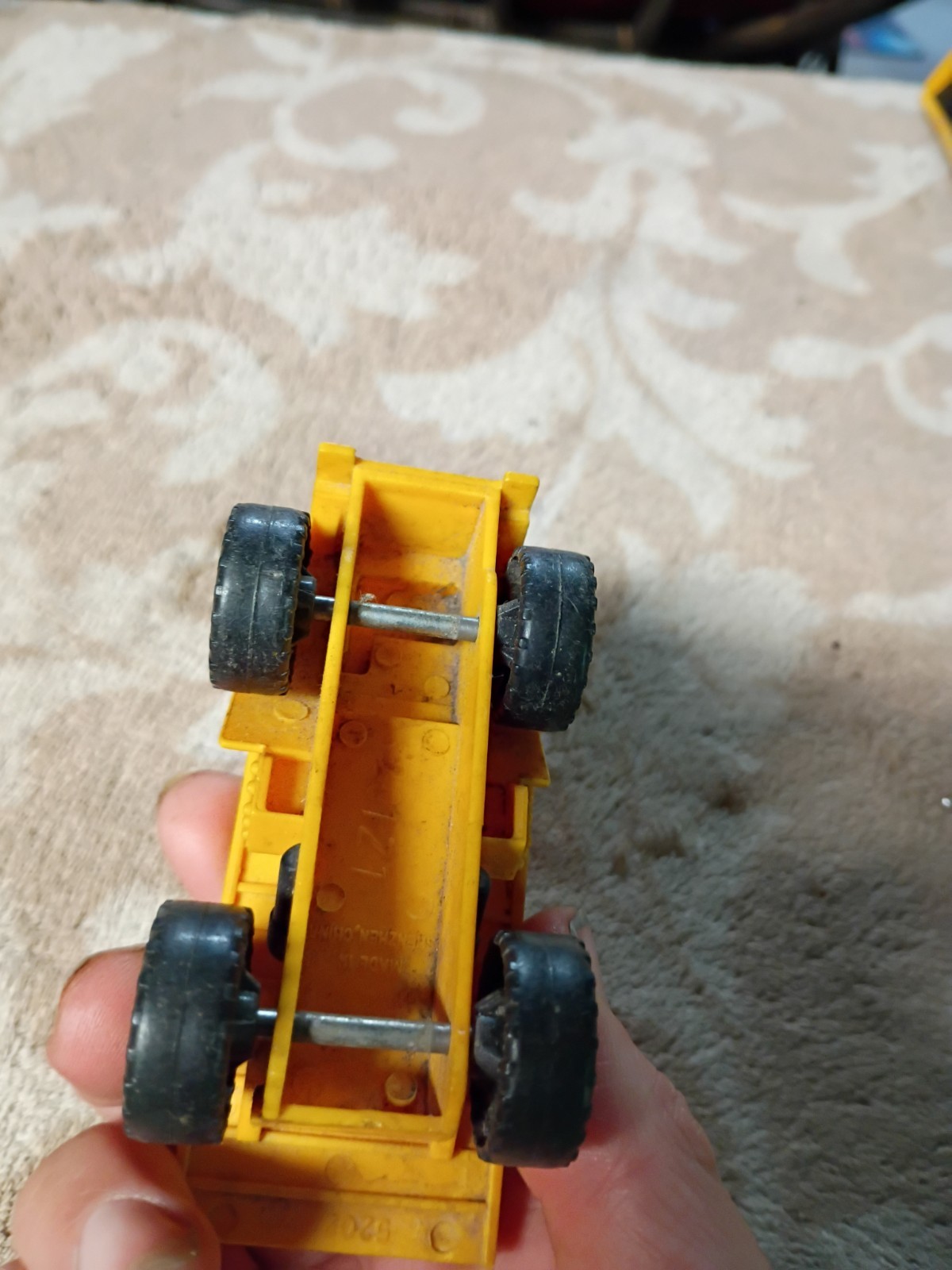 VTG Yellow Construction CAT Caterpillar Dump Truck