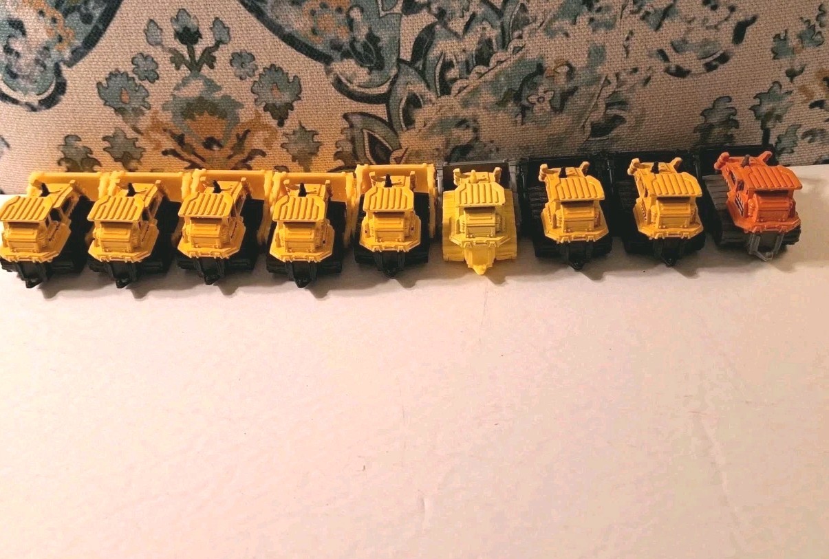 Lot 9x Matchbox Ground Breaker Tractor Plow Farm Construction 2006 925cb28