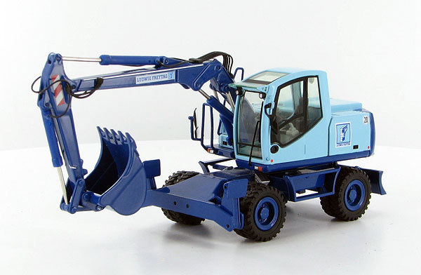 NZG 837-01 Atlas 140W Wheeled Excavator – Ludwig Freytag 1/50 Die-cast MIB