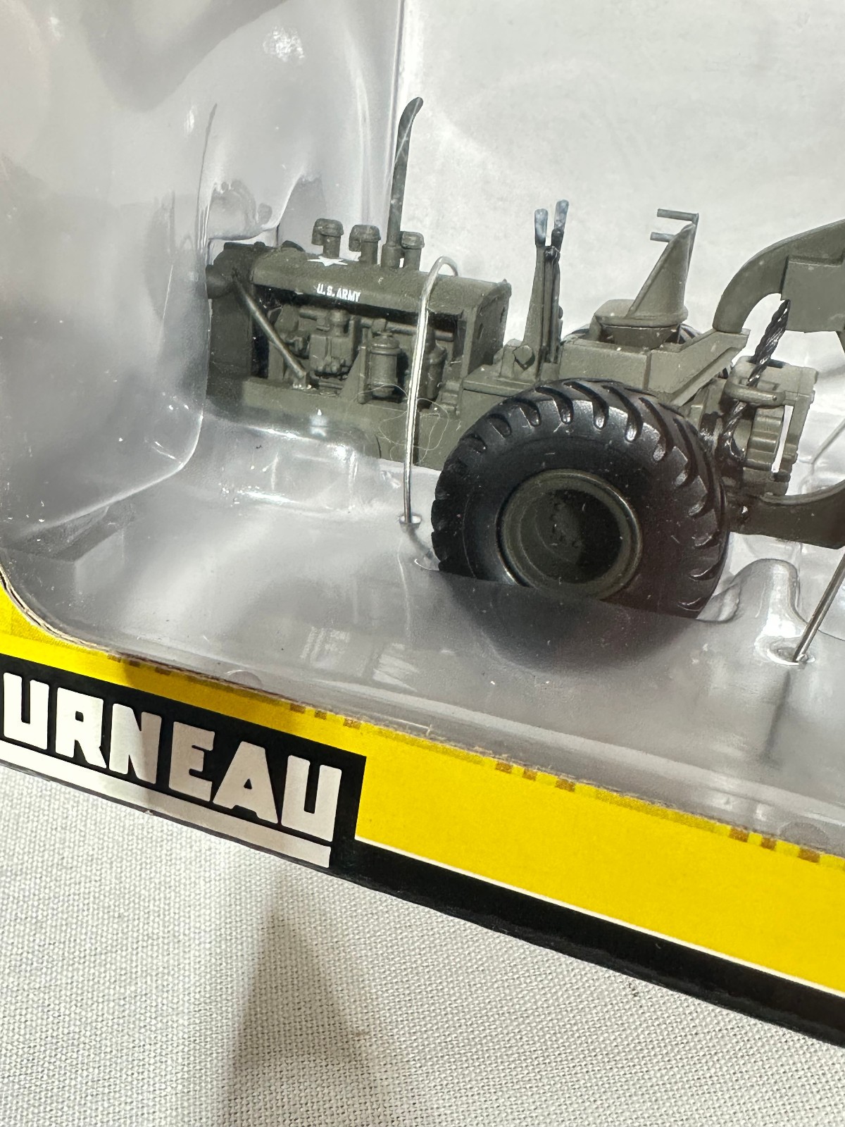 U.S. Army Le Tourneau Super C Tournapull With LP Carryall Scraper 1/50th Scale