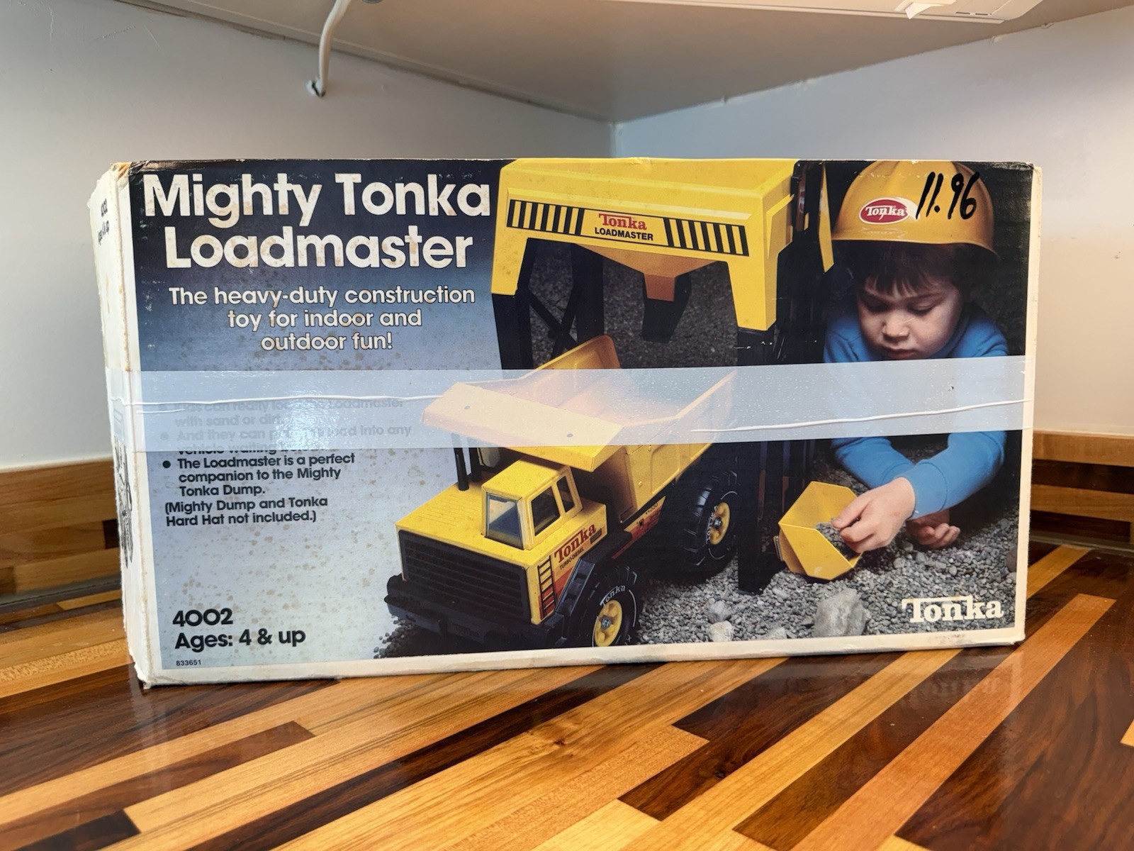 Mighty Tonka Loadmaster #4002 Vintage New in Box c1984 OPEN BOX SEE PICTURES