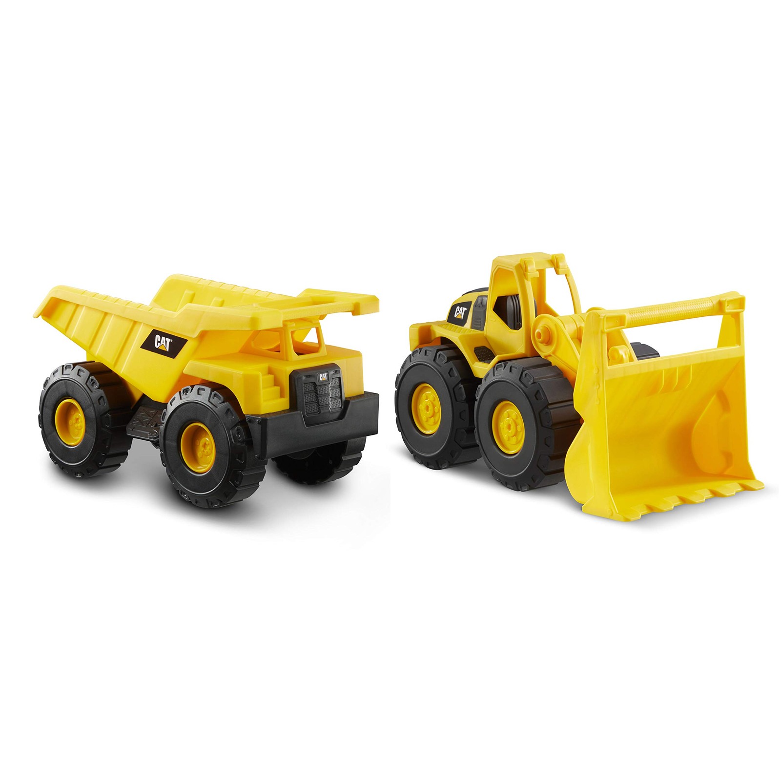 CAT Construction Toy Dump Truck and Loader Set for Kids Ages 3 and Up