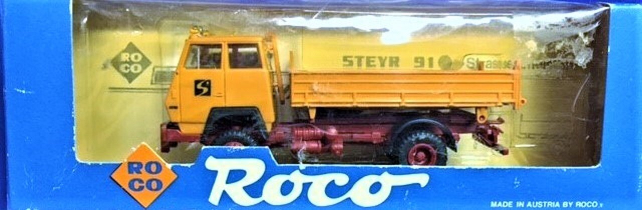 ROCO 1653 Steyr 91 Dump Truck 1/87 HO (plastic) MIB