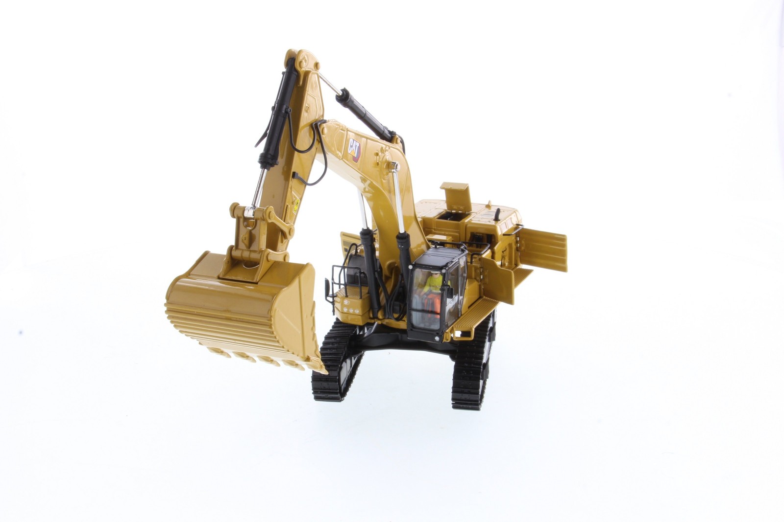DM 1:50 CAT 395 Large Caterpillar Crawler Excavator Alloy Vehicle Model 85959