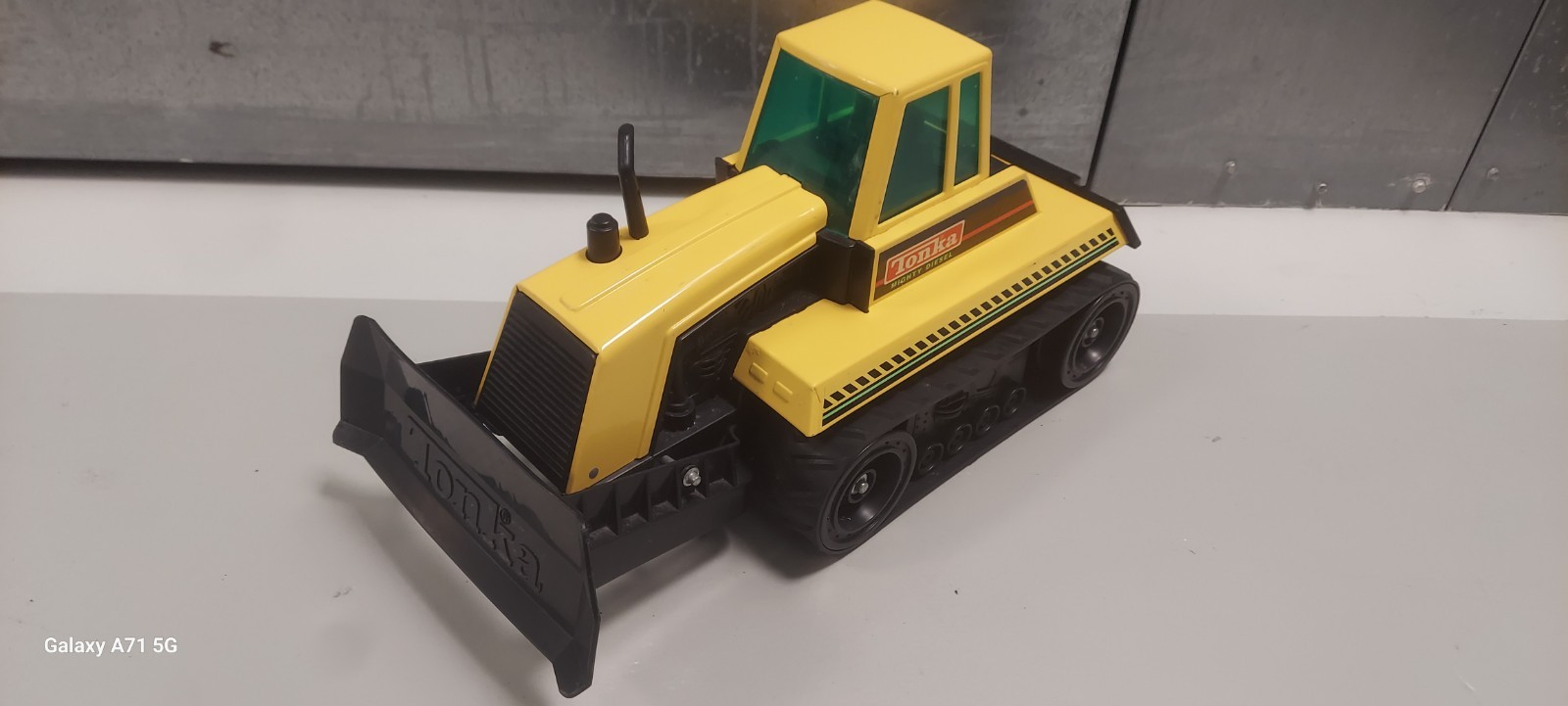 VTG Tonka Mighty Lowboy Set Buldozer