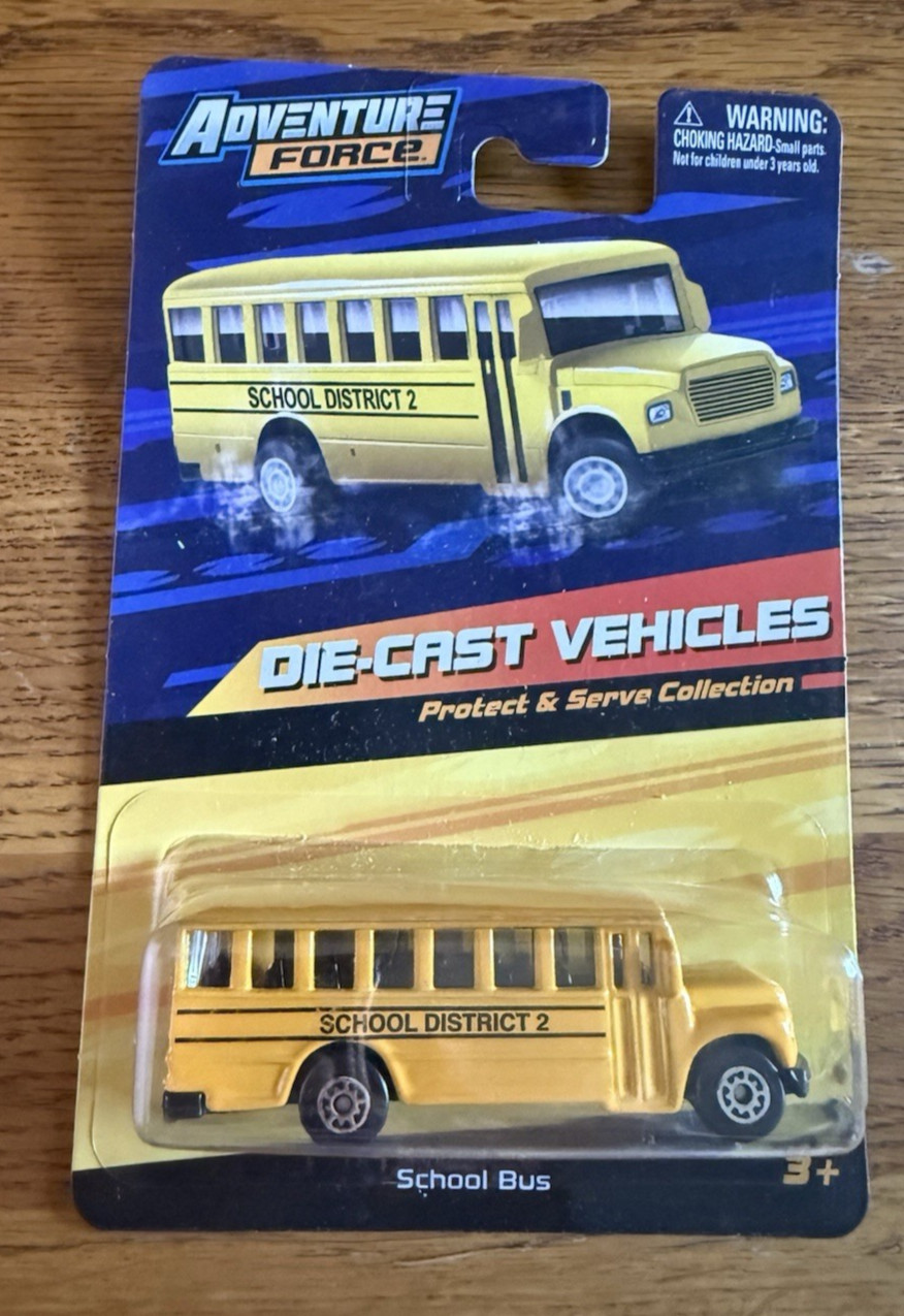 Walmart Inc Protect & Serve Collection Adventure Force School Bus District 2