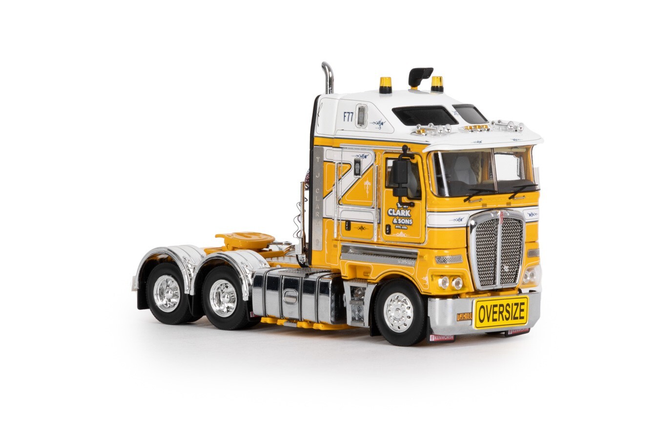 Kenworth K200 2.3 Cab Prime Mover – TJ Clark Drake 1:50 Scale Model #Z01534 New