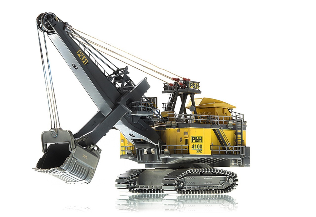 P&H 4100XPC Mining Rope Shovel Weathered Weiss Bros 1:160 Scale #WBR022-1802 New