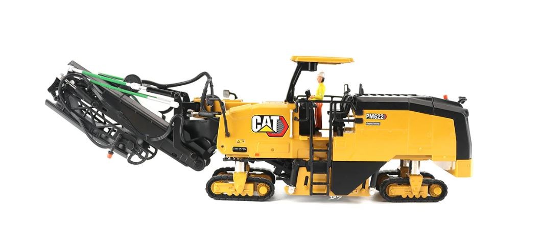DIECAST MASTERS,Caterpillar PM622 planer with operator, Modern Hex drive, 1/5…