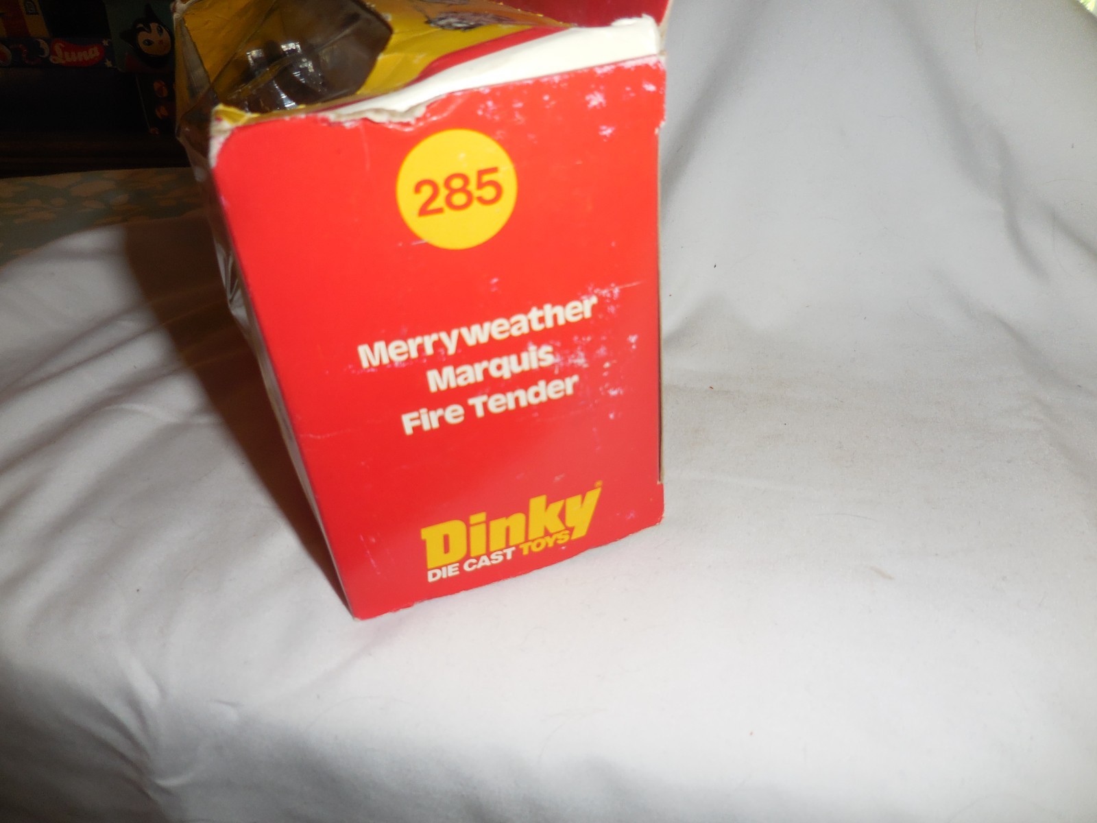 Vintage Dinky #285 Merryweather Marquis Fire Tender 1978