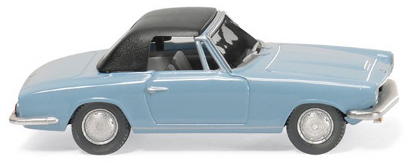 Wiking 018749 BMW 1600 GT Cabriolet Convertible – Germany 1/87 HO (plastic) MIB