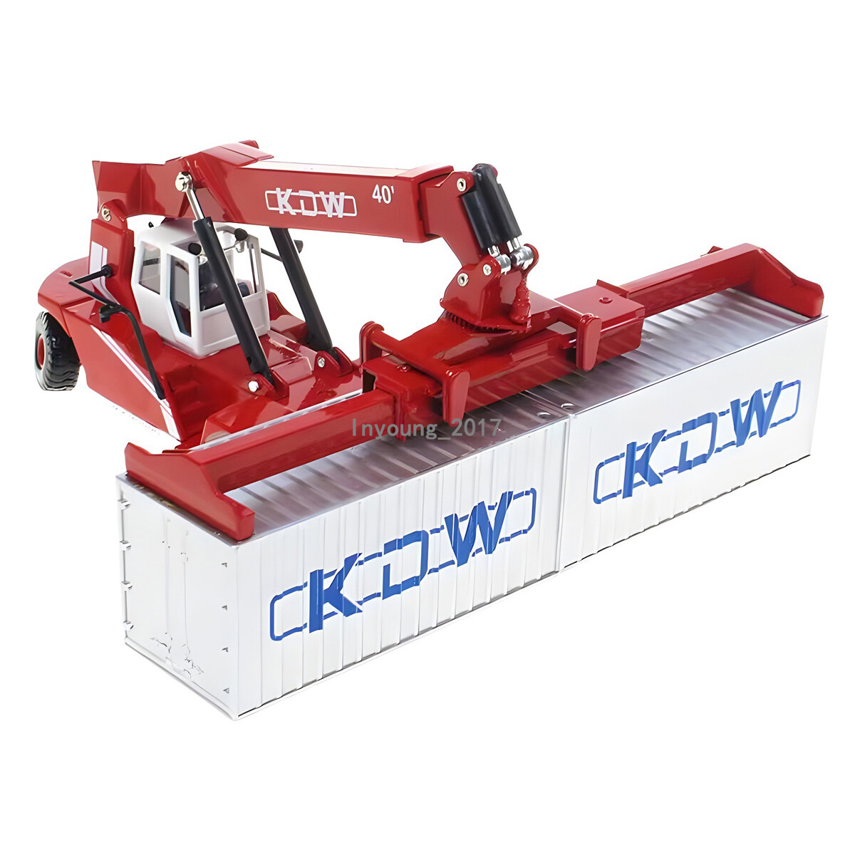 1:50 Container Crane Toy Model Metal Diecast Construction Vehicle Toy Cranes