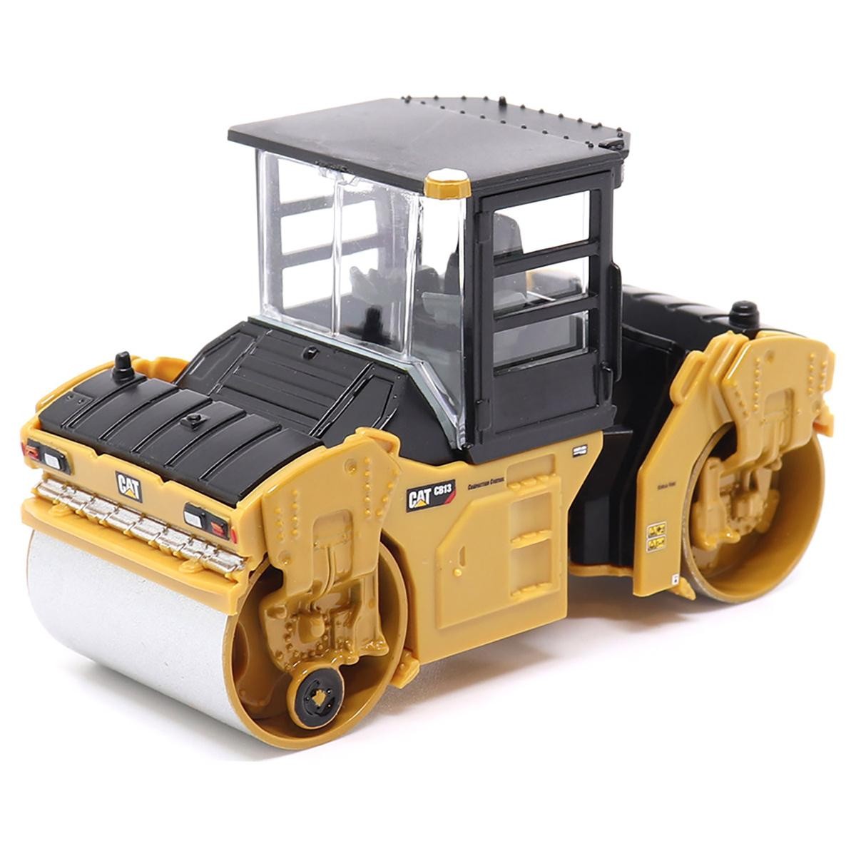 Diecast Masters 1/64 Caterpillar CB-13 Tandem Vibratory Roller with Cab 84641CS