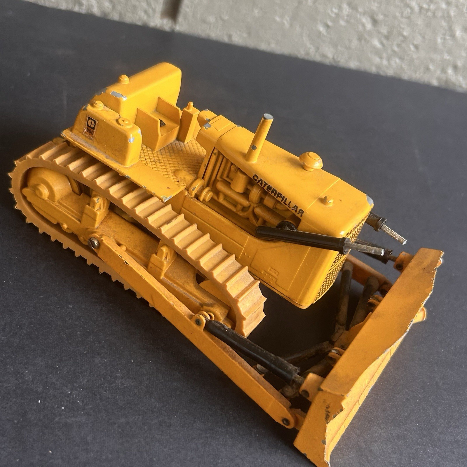 Vtg Gescha Liebherr 731 Bulldozer 1:50 Made in West Germany For Repair Parts