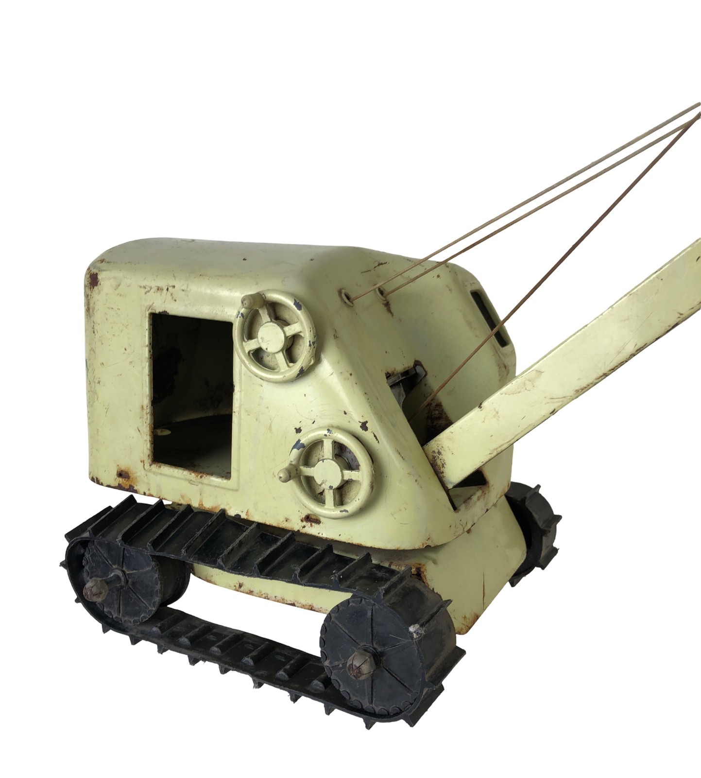 Vintage Structo Construction Steam Shovel Used Very Nice Tracks Works Good