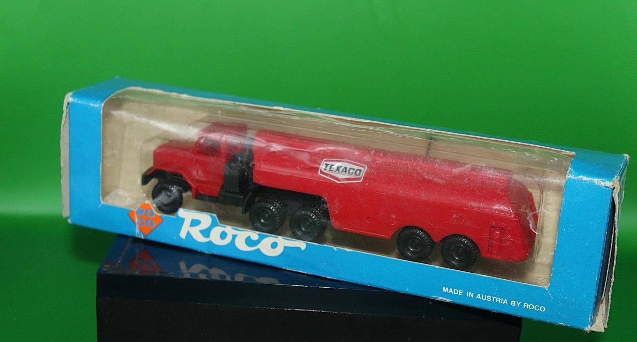 Roco 1400 Detailed 1:87 HO Texaco Gas Tank Vehicle Tanker Model Truck