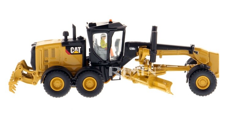 1:87 DM 12M3 Motor Grader Construction Vehicles Machine Diecast Model Collection