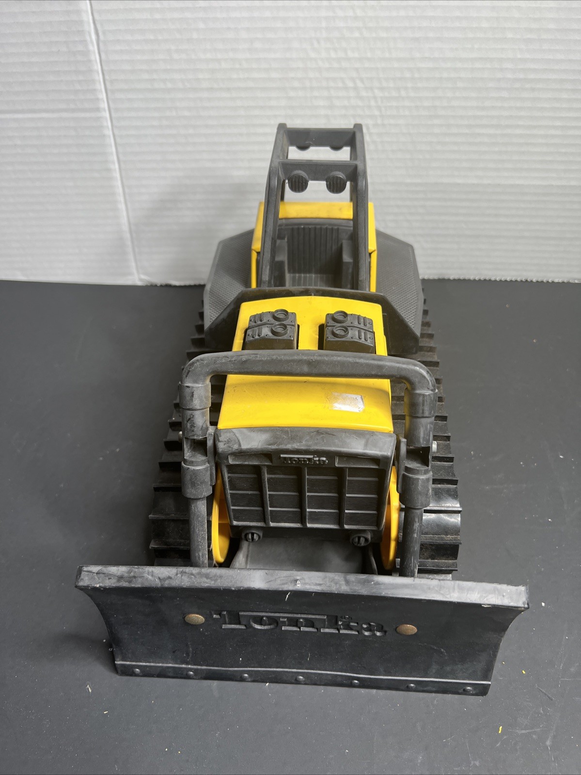 1999 Hasbro Tonka M-7460 M-7461 Bulldozer Tractor Metal & Plastic