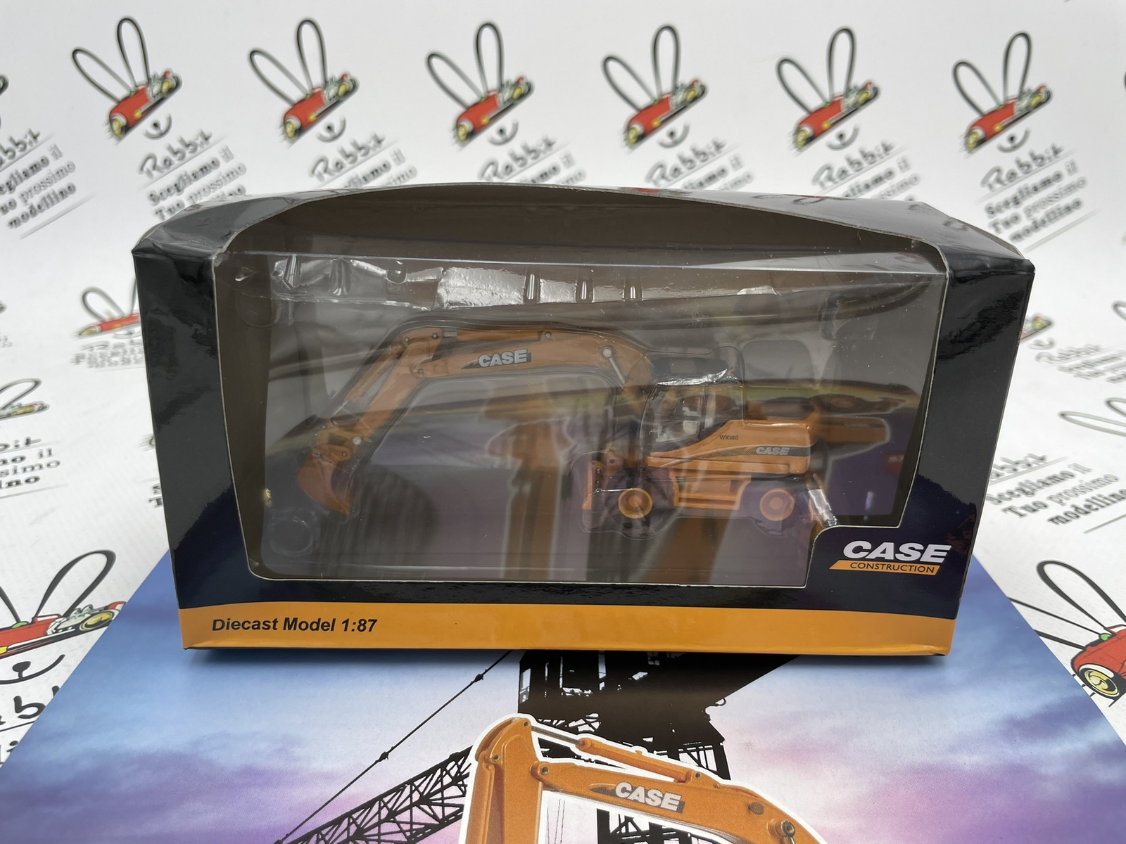 DIE CAST EARTHMOVING “CRAWLER TRACK OPENER CASE 1850K ” 1/87