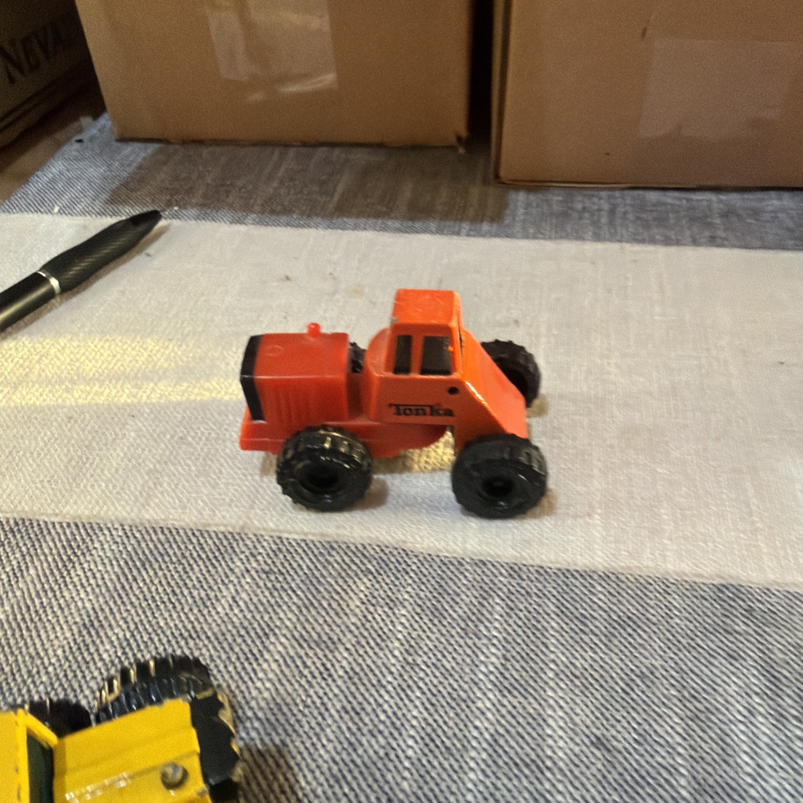 Lot of 4 1992 & 94 Tonka Diecast Construction Heavy Duty Equipment