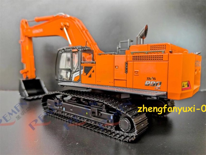 1:50 Scale HITACHI ZX890LCH-7 Excavator Diecast Model Vehicle Collection Gift