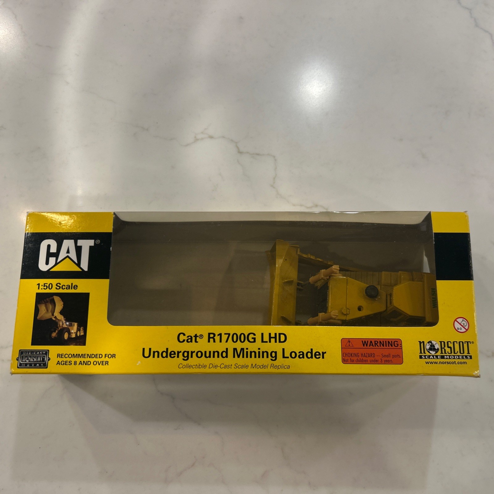 Norscot 1/50 Scale CAT R1700G LHD Underground Mining Loader Diecast #55140 NIB