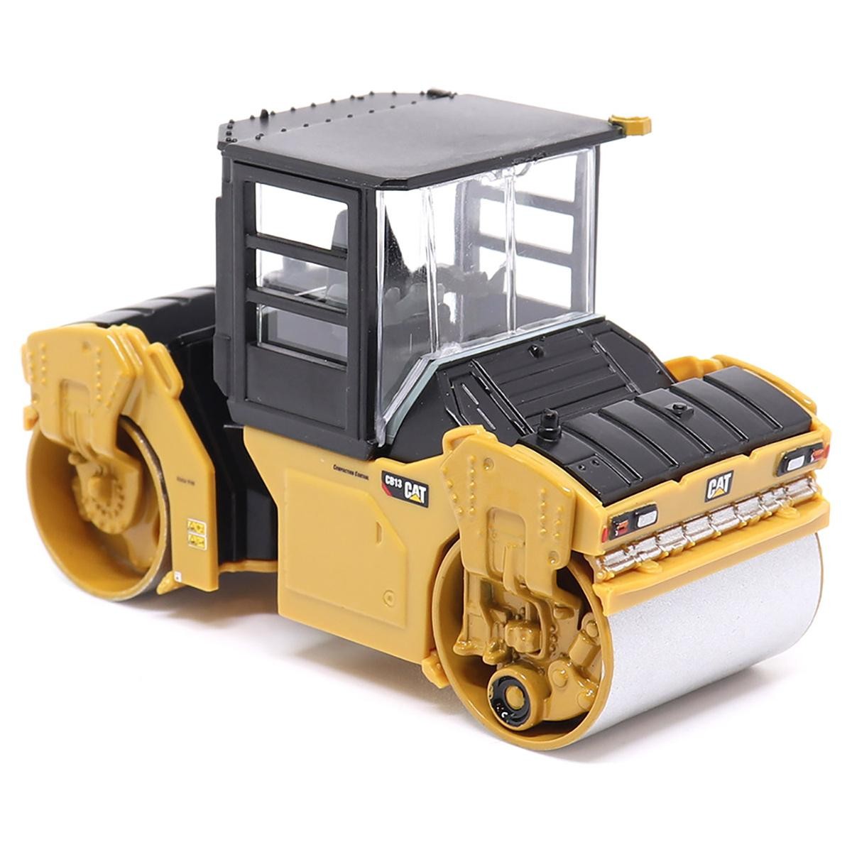 Diecast Masters 1/64 Caterpillar CB-13 Tandem Vibratory Roller with Cab 84641CS