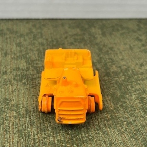 Matchbox Bulldozer Orange Diecast Construction Vehicle MB64 Made in China