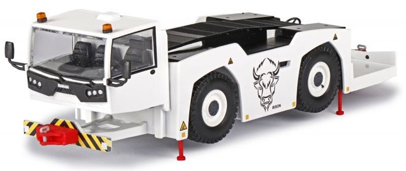 Conrad 5518 BISON – Goldhofer K4 Aircraft Bar Tractor 1/50 MIB