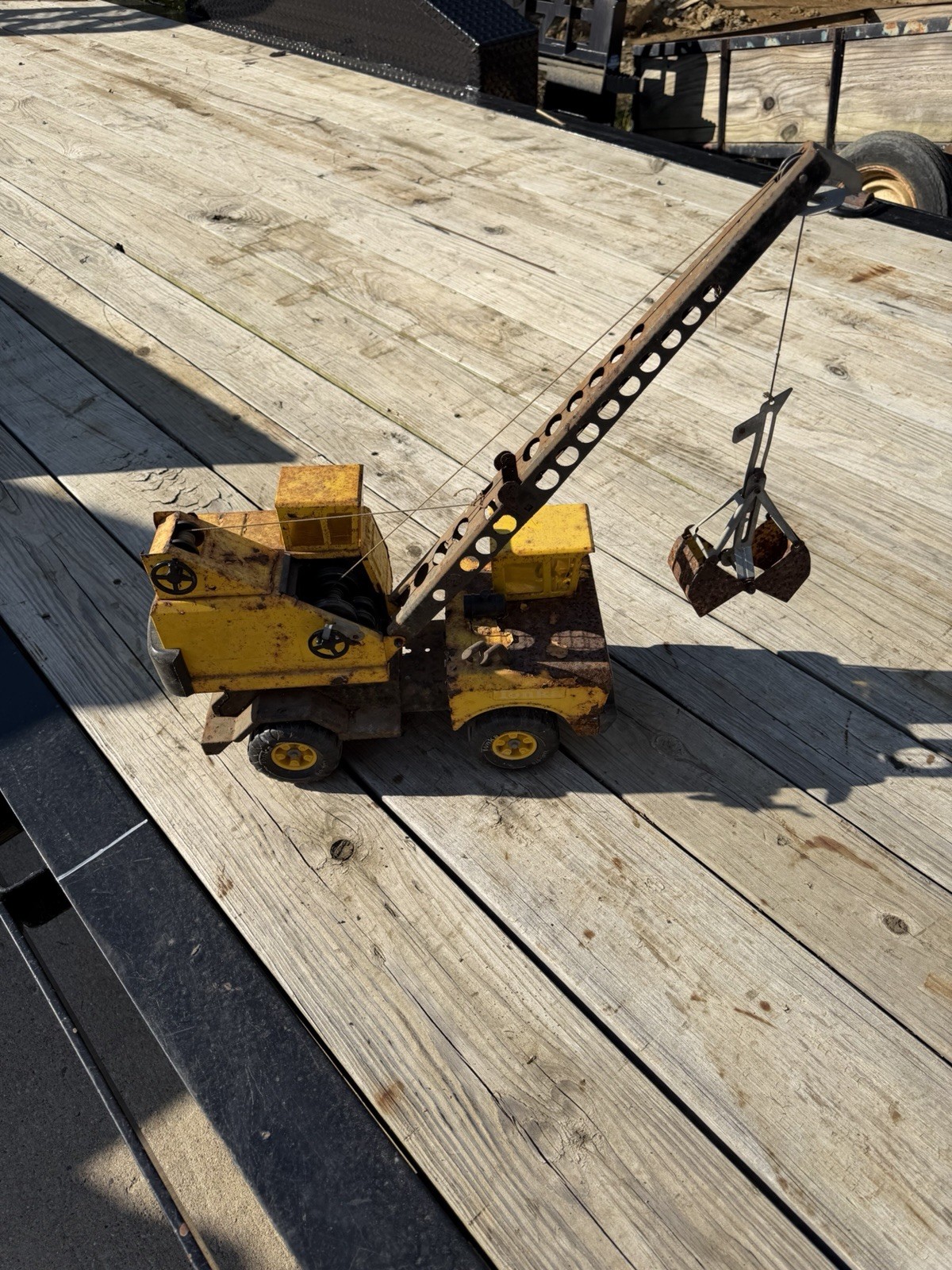 Rare Vintage Mighty Tonka Crane