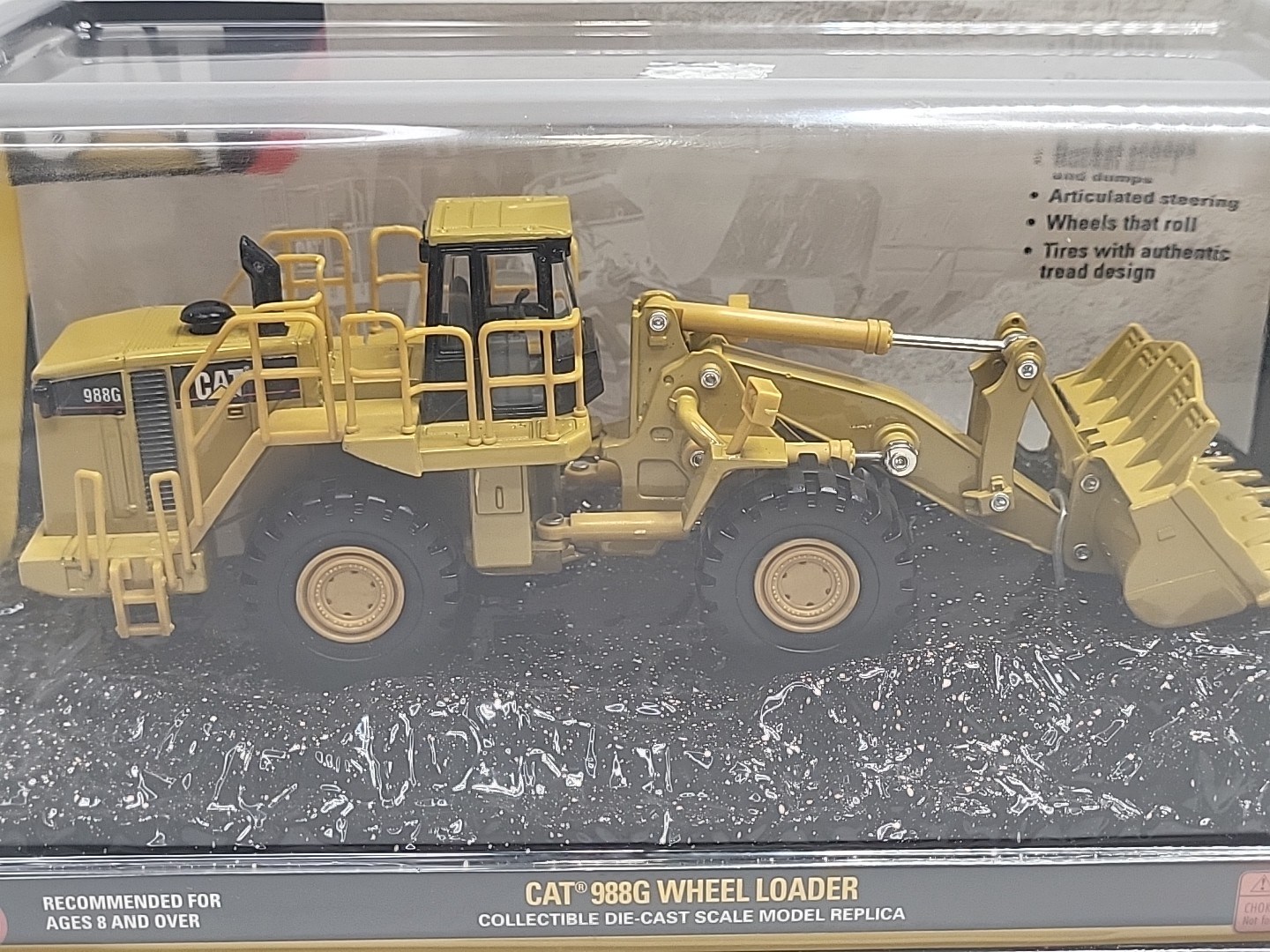 Norscot CAT 988G Wheel Loader 55302 2007 Diecast Model Replica 1:64 Scale New