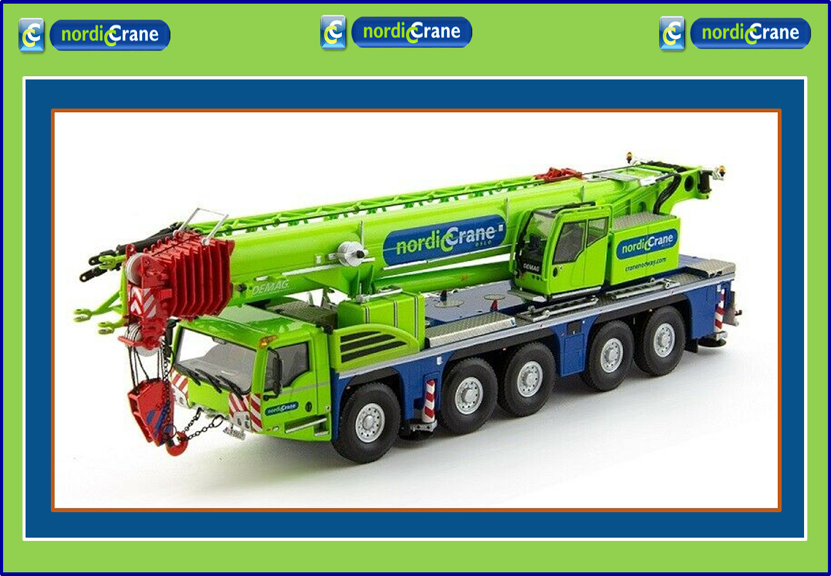 IMC 1/50 NORDIC CRANE Demag 250-5 Mobile Crane – $$$ FREE SHIPPING !!!