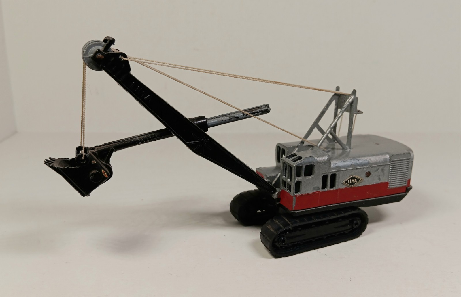 Vintage Lit’l Toy Mercury Toy Lima 2400 Crawler Shovel 10-198 Diecast FAST SHIP!