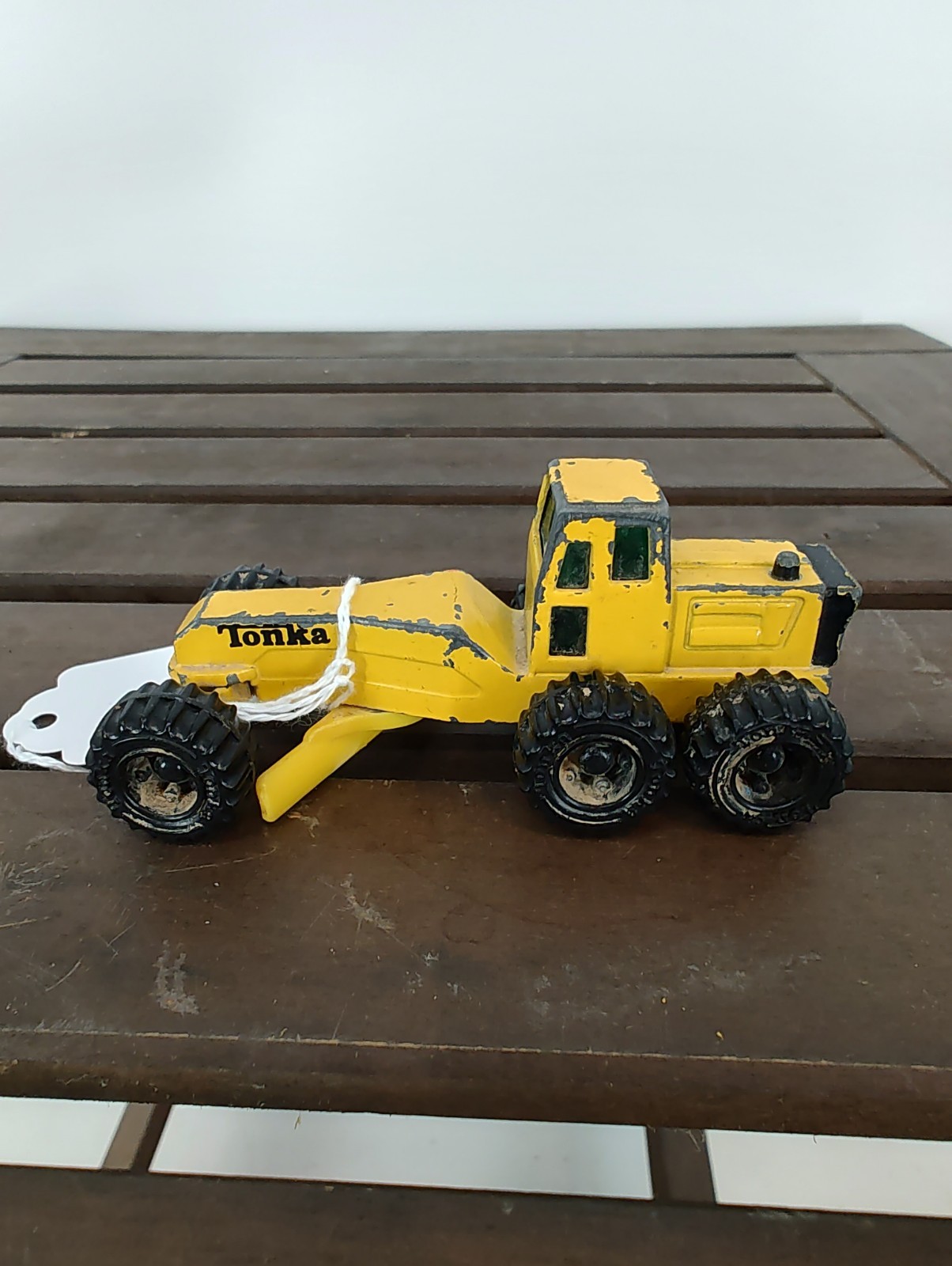 Vintage 1994 Tonka Road Grader Die Cast Construction Toy