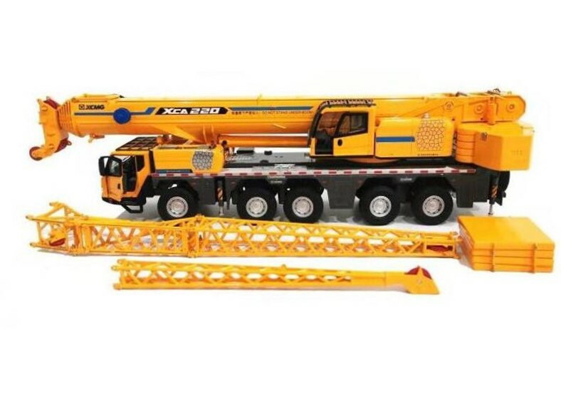 XCMG AMP87 XCA220 Mobile 5-axle Hydraulic Truck Crane Die-cast 1/50 MIB