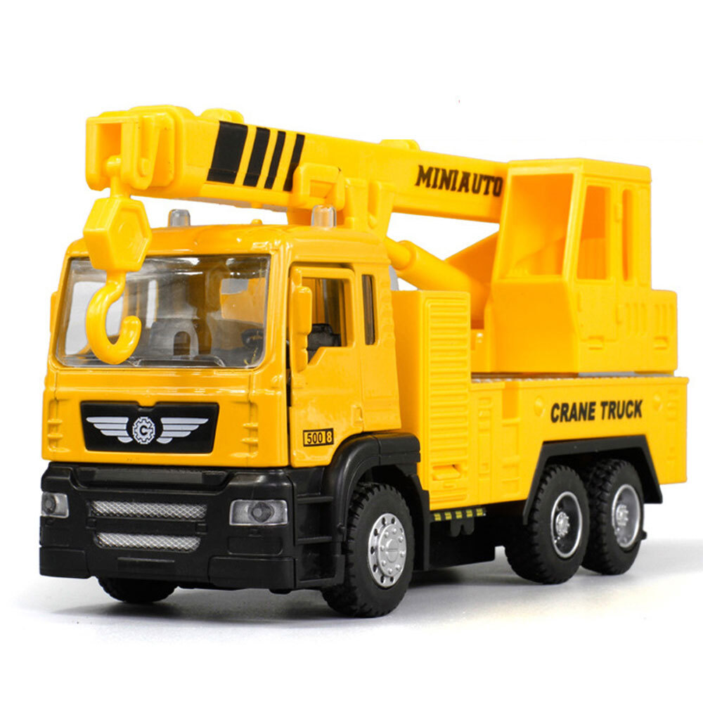 1:50 Crane Toy Truck Diecast Construction Toys Vehicle Toy Car for Boys Kids