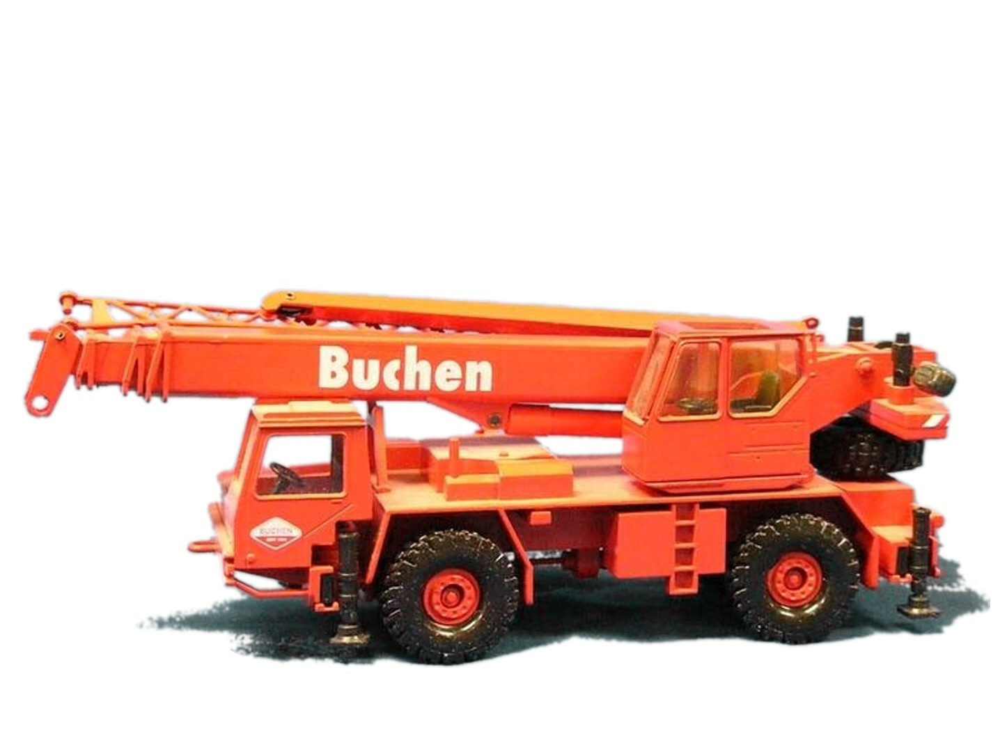 Conrad 2083-3 Liebherr LTM1025 2-axle Truck Crane – BUCHEN Red 1/50 Die-cast MIB