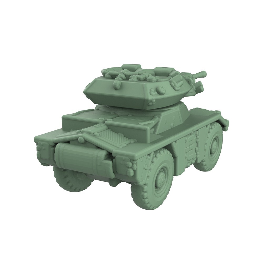 SSMODEL V2.0 1/350 Military Model Kit British FOX Light Tank GAMES
