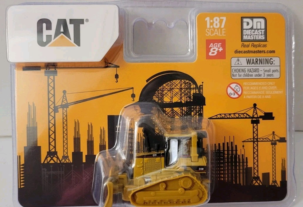 Diecast Masters – 1:87 Scale Cat D5M Track-Type Tractor (BBDM84401)