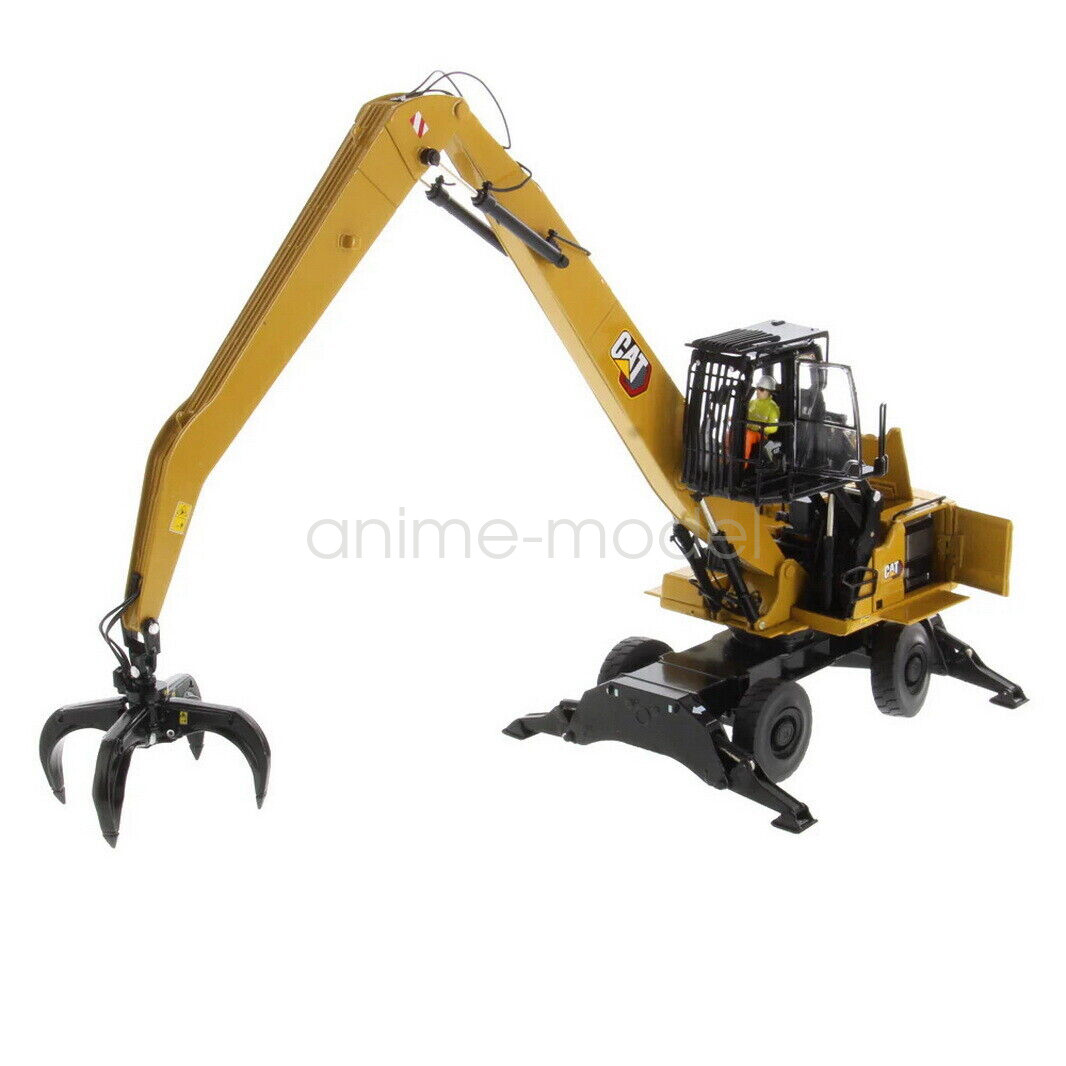 DM 1/50 Scale CAT MH3040 Wheel Material Handler Diecast Model Toy Gift 85958