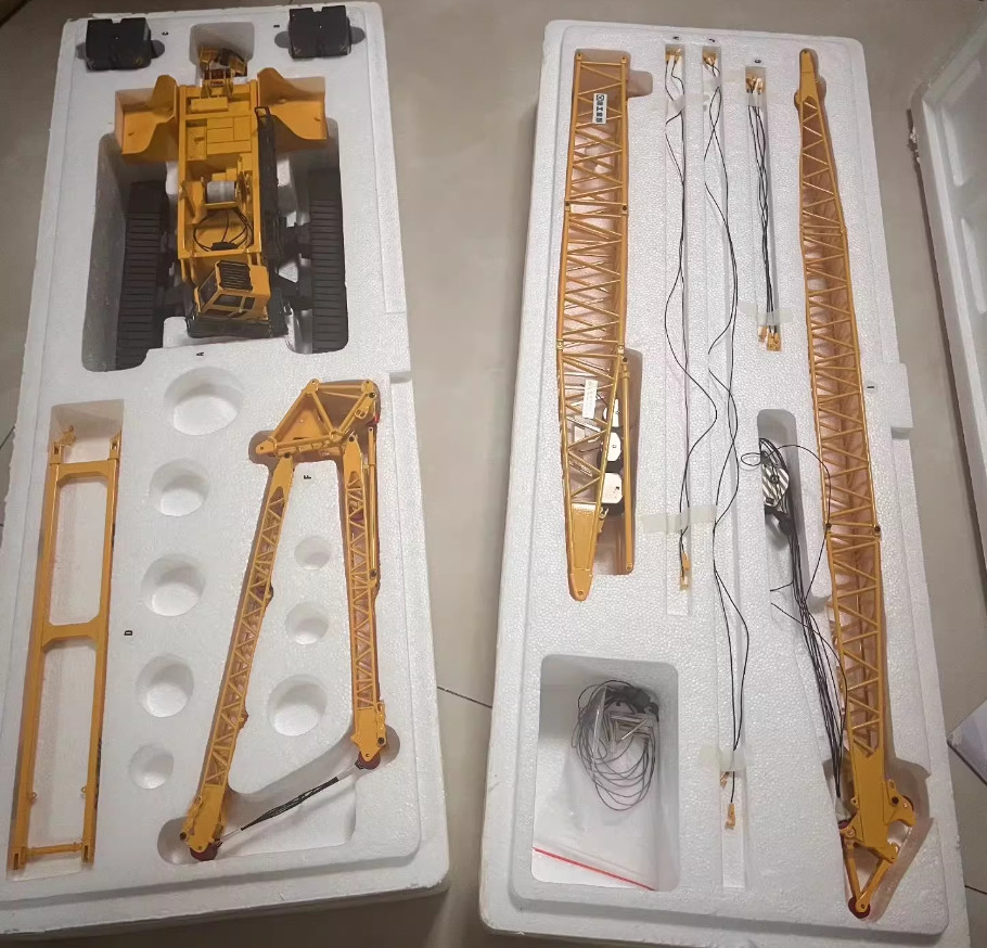 1:50 XCMG XLC350 Crawler Crane Construction Machinery Equipment Diecast Model